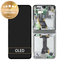 Samsung Galaxy Z Flip 5 F731B - LCD zaslon + steklo na dotik + okvir (Cream) - GH82-31827B Genuine Service Pack