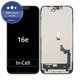 Zaslon In-Cell FHD za iPhone 16e, Steklo na dotik z okvirjem, FixPremium