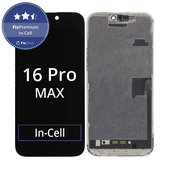 Zaslon In-Cell FHD za iPhone 16 Pro Max, Steklo na dotik z okvirjem, FixPremium