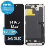 Apple iPhone 14 Pro Max - LCD zaslon + steklo na dotik + okvir Soft OLED FixPremium 120Hz