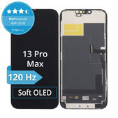 Apple iPhone 13 Pro Max - LCD zaslon + steklo na dotik + okvir Soft OLED FixPremium 120Hz