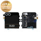 Samsung Galaxy Z Flip 6 F741B - LCD zaslon + steklo na dotik + okvir (zunanji) (Mint) - GH97-30012D Genuine Service Pack