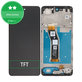 Motorola Moto G04 - LCD zaslon + steklo na dotik + okvir (Black) TFT