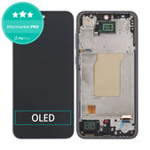Samsung Galaxy A35 A356B - LCD zaslon + steklo na dotik + okvir (Awesome Lilac) OLED