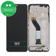 Xiaomi Redmi 14C 4G, Poco C75 - LCD zaslon + steklo na dotik + okvir (Midnight Black) TFT