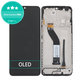 Xiaomi Redmi 14C 4G, Poco C75 - LCD zaslon + steklo na dotik + okvir (Midnight Black) OLED