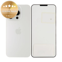 Steklo zadnjega ohišja za iPhone 15 Pro | White Titanium | 661-35701 | Genuine Apple