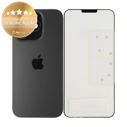 Steklo zadnjega ohišja za iPhone 16 Pro | Black Titanium | 661-42722 | Genuine Apple