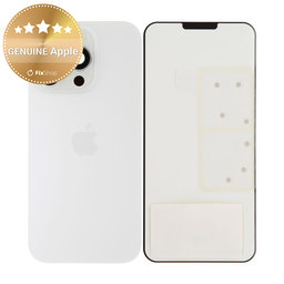 Steklo zadnjega ohišja za iPhone 16 Pro | White Titanium | 661-42723 | Genuine Apple