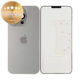 Steklo zadnjega ohišja za iPhone 16 Pro | Natural Titanium | 661-42725 | Genuine Apple