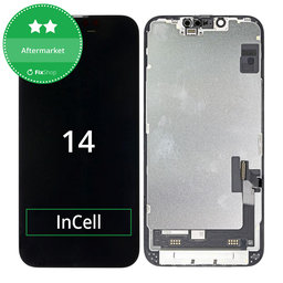 Apple iPhone 14 - LCD zaslon + steklo na dotik + okvir InCell HD+