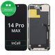Zaslon In-Cell HD+ za iPhone 14 Pro Max, Steklo na dotik z okvirjem
