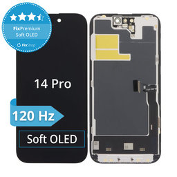 Zaslon Soft OLED za iPhone 14 Pro - Zaslon na dotik + Okvir, DIAGNOSTIC