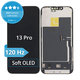 Zaslon Soft OLED za iPhone 13 Pro, Steklo na dotik z okvirjem, DIAGNOSTIC