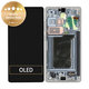 Samsung Galaxy S25 Ultra - LCD zaslon + steklo na dotik + okvir (Titanium Silver) - GH82-36387A Genuine Service Pack