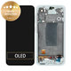 Samsung Galaxy A56 A566E - LCD zaslon + steklo na dotik + okvir (Awesome Lightgray) - GH82-36829B Genuine Service Pack