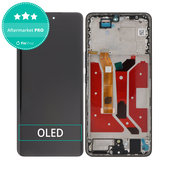 Honor Magic7 Lite - LCD zaslon + steklo na dotik + okvir (Black) OLED