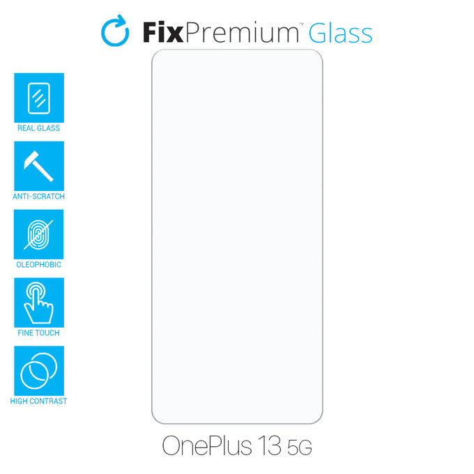 FixPremium Glass - Kaljeno Steklo za OnePlus 13 5G CPH2655