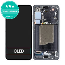 Samsung Galaxy S25 - LCD zaslon + steklo na dotik + okvir (Blueblack) OLED
