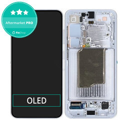 Samsung Galaxy S25 - LCD zaslon + steklo na dotik + okvir (Icyblue) OLED