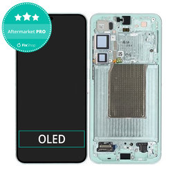 Samsung Galaxy S25 Plus - LCD zaslon + steklo na dotik + okvir (Mint) OLED