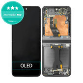 Samsung Galaxy Z Flip 6 F741B - LCD zaslon + steklo na dotik + okvir (Black) OLED