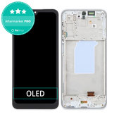 Samsung Galaxy A26 A266E - LCD zaslon + steklo na dotik + okvir (White) OLED