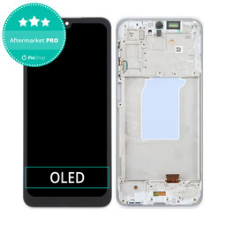 Samsung Galaxy A26 A266E - LCD zaslon + steklo na dotik + okvir (White) OLED
