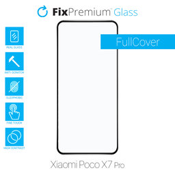 FixPremium FullCover Glass - Kaljeno Steklo za Xiaomi Redmi Note 14 Pro 4G 24116RACCG