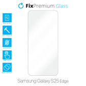 FixPremium Glass - Kaljeno Steklo za Samsung Galaxy S25 Edge