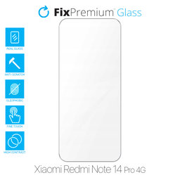 FixPremium Glass - Kaljeno Steklo za Xiaomi Redmi Note 14 Pro 4G 24116RACCG