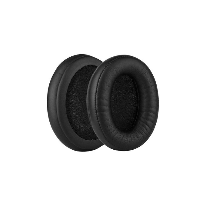 Nadomestne blazinice za ušesa za HyperX Cloud Alpha, Spominska pena + PU usnje, Črne, 1 Par