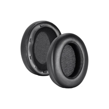 Nadomestne blazinice za ušesa za Sony WH-XB910N, Spominska pena + PU usnje, Črne, 1 Par