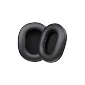 Nadomestne blazinice za ušesa za Sony MDR-7506, Spominska pena + PU usnje, Črne, 1 Par
