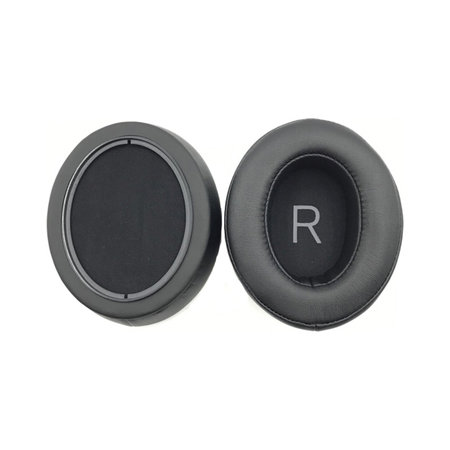 Nadomestne blazinice za ušesa za Sennheiser Momentum 3.0, Spominska pena + PU usnje, Črne, 1 Par