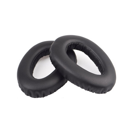 Nadomestne blazinice za ušesa za Sennheiser PXC550, Spominska pena + PU usnje, Črne, 1 Par