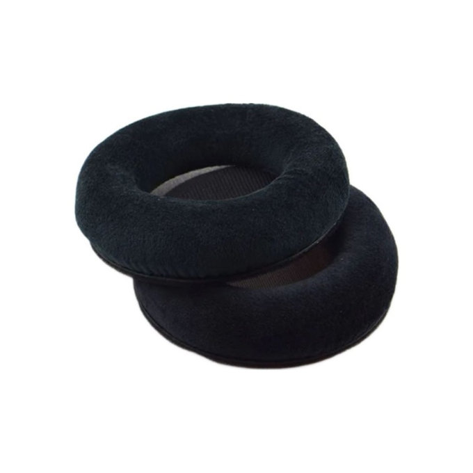 Nadomestne blazinice za ušesa za AKG K702, Spominska pena + Semiš, Črne, 1 Par