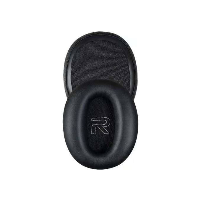 Nadomestne blazinice za ušesa za Edifier W800BT, Spominska pena + PU usnje, Črne, 1 Par