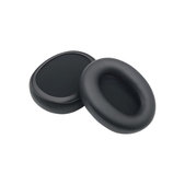 Nadomestne blazinice za ušesa za Skullcandy Crusher ANC 2, Spominska pena + PU usnje, Črne, 1 Par