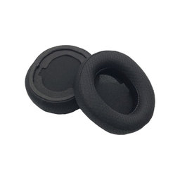 Nadomestne blazinice za ušesa za SteelSeries Arctis Nova Pro, Spominska pena + Tekstilni, Črne, 1 Par