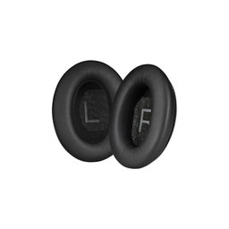 Nadomestne blazinice za ušesa za Bose QuietComfort 45, Spominska pena + PU usnje, Črne, 1 Par