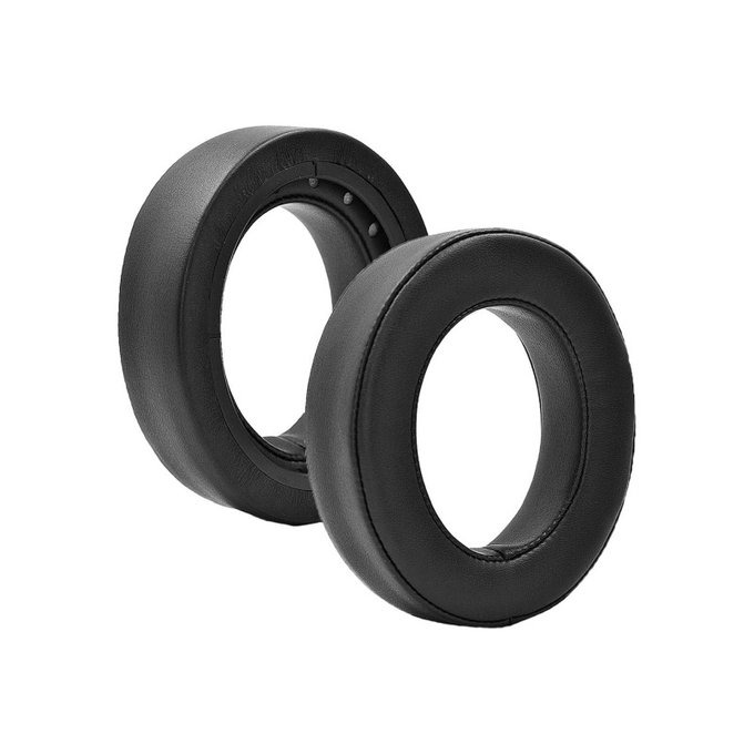 Nadomestne blazinice za ušesa za Corsair HS50, Spominska pena + PU usnje, Črne, 1 Par