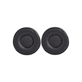 Nadomestne blazinice za ušesa za Jabra MOVE Wireless, PU usnje, Črne, 1 Par