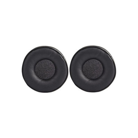 Nadomestne blazinice za ušesa za Jabra MOVE Wireless, PU usnje, Črne, 1 Par