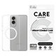 Ovitek Urban Combat z belim QI za Samsung Galaxy S25 Edge, Prozorna, PanzerGlass