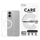 Ovitek Urban Combat z belim QI za Samsung Galaxy S25 Edge, Prozorna, PanzerGlass