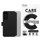 Ovitek Wallet Tango Two-In-One s QI za Samsung Galaxy S25 Edge, Črna, PanzerGlass