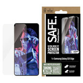 Kaljeno steklo UWF z aplikatorjem za Samsung Galaxy S25 Edge, Prozorna, SAFE by PanzerGlass