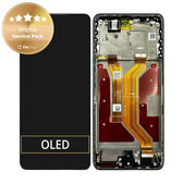 Honor Magic7 Lite - LCD zaslon + steklo na dotik + okvir (Jade Cyan) - 0235AMMN Genuine Service Pack