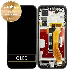 Honor 400 Pro - LCD zaslon + steklo na dotik + okvir (Lunar Grey) - 0235APLD Genuine Service Pack